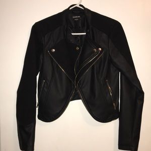 Black Bebe Leather Jacket